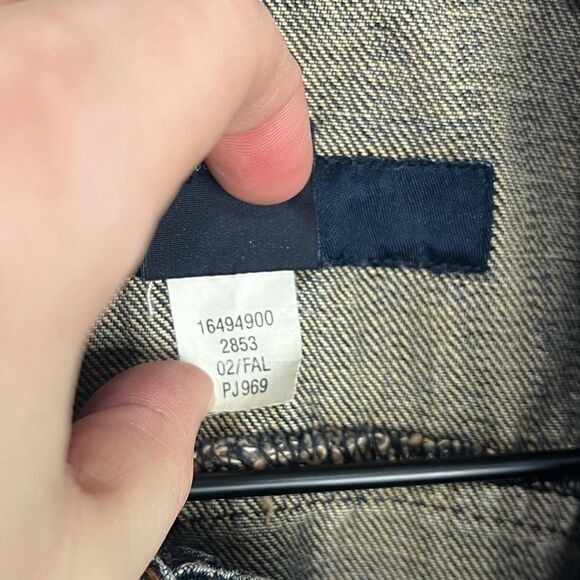 GAP 100% Cotton Medium Wash Denim Jean Jacket M - Picture 4 of 6